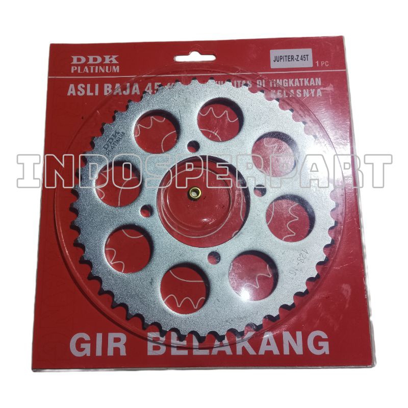 Gir Gear Belakang Yamaha Vega R Jupiter Z Force One FiZR Ukuran 45T