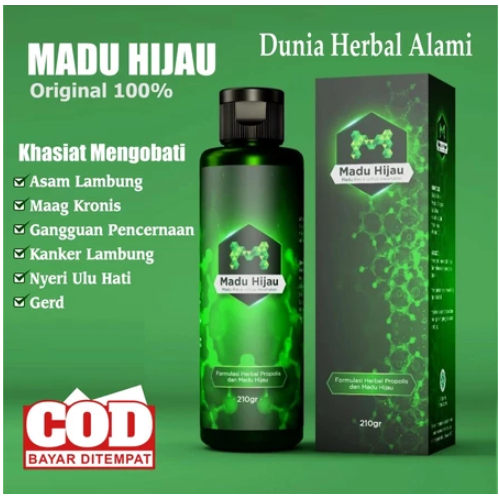 

MADU HIJAU Mengobati Sakit Maag Asam Lambung Gerd Mual Kembung 100% Original
