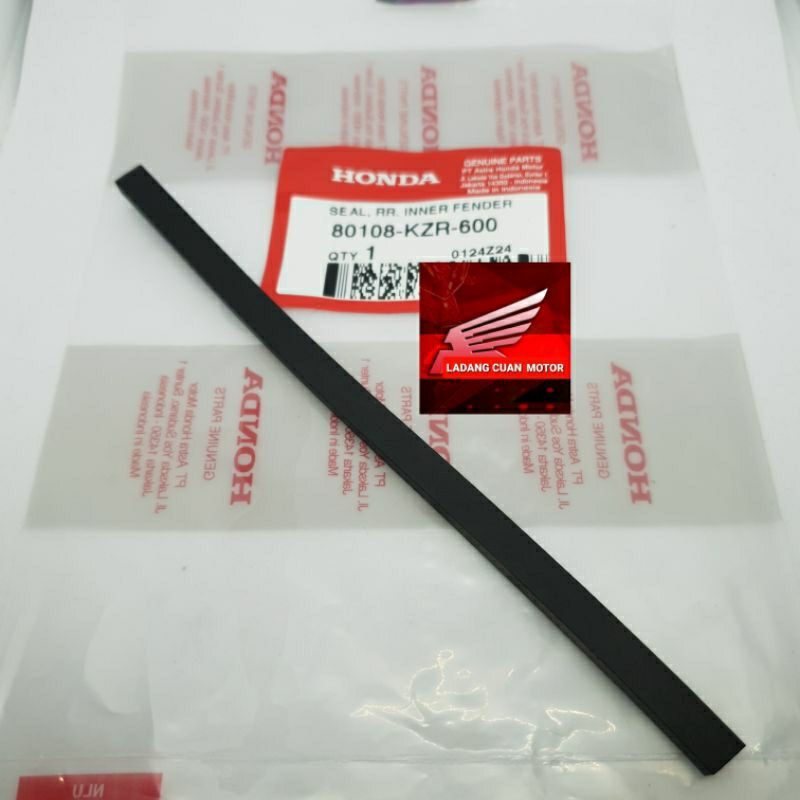 80108KZR600 SEAL RR INNER FENDER KARET SIL PEREDAM SPAKBOR BELAKANG BAGIAN DALAM KOLONG BAWAH HUGGER