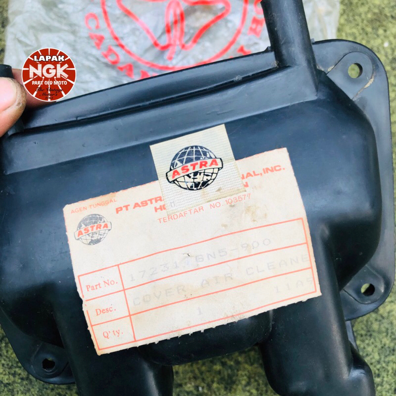 Tutup filter karburator honda astrea prima grand legenda impressa supra x 100 original japan