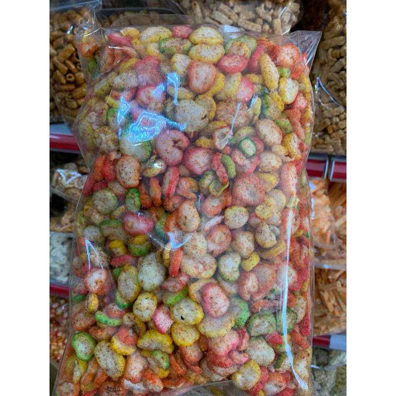

KERUPUK KANCING EXTRA PEDAS (250GR)