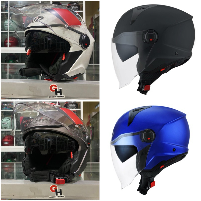 KYT D CITY PLAIN | KYT D CITY SOLID | KYT D CITY POLOS | KYT DUAL VISOR | KYT DOUBLE VISOR