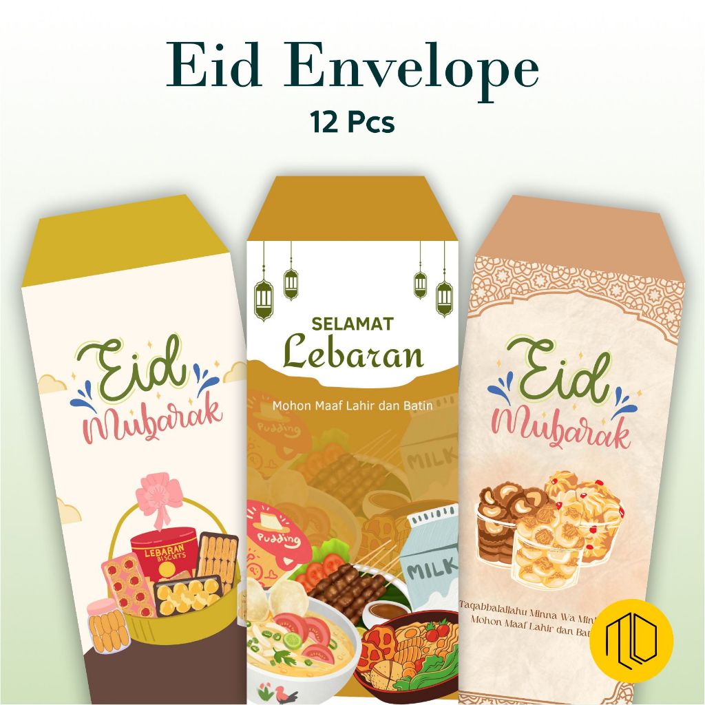 

(ISI 12 PCS) Amplop Lebaran Varian Makanan / Amplop Lebaran Aesthetic / Angpao Lebaran / Happy Eid Mubarak / Angpao Amplop Lebaran Ukuran Panjang / Amplop Hari Raya Idul Fitri / Amplop Idul Fitri Bahan Tebal / Amplop Lebaran Unik / Amplop Viral