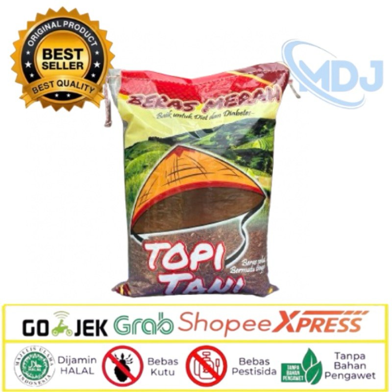 

BERAS MERAH CAP TOPI TANI-5KG & 10KG