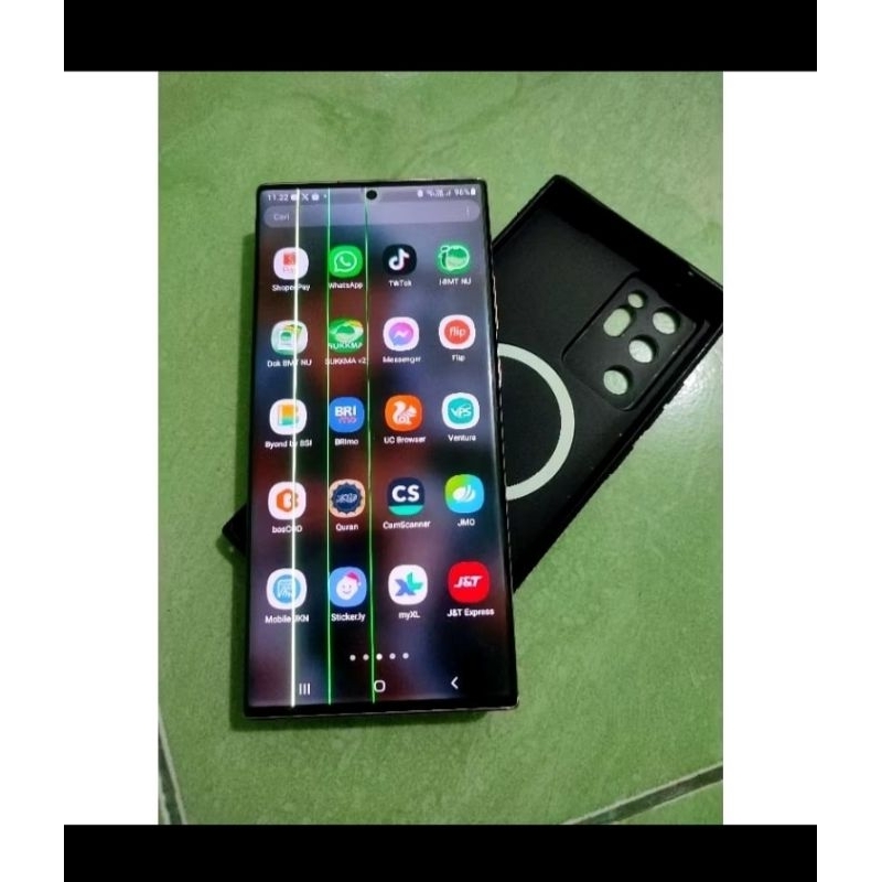 LCD+FRAME SAMSUNG NOT 20 ULTRA ORIGINAL COPOTAN GARIS 3