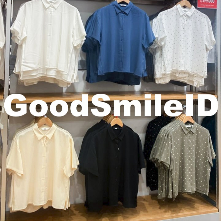 SALE Women Blus Rayon Lengan Pendek Blouse Kemeja Atasan Wanita Cewek JASTIP SALE UNIQLO