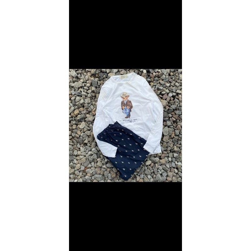 Long Sleeve Polo Bear Ralph Lauren