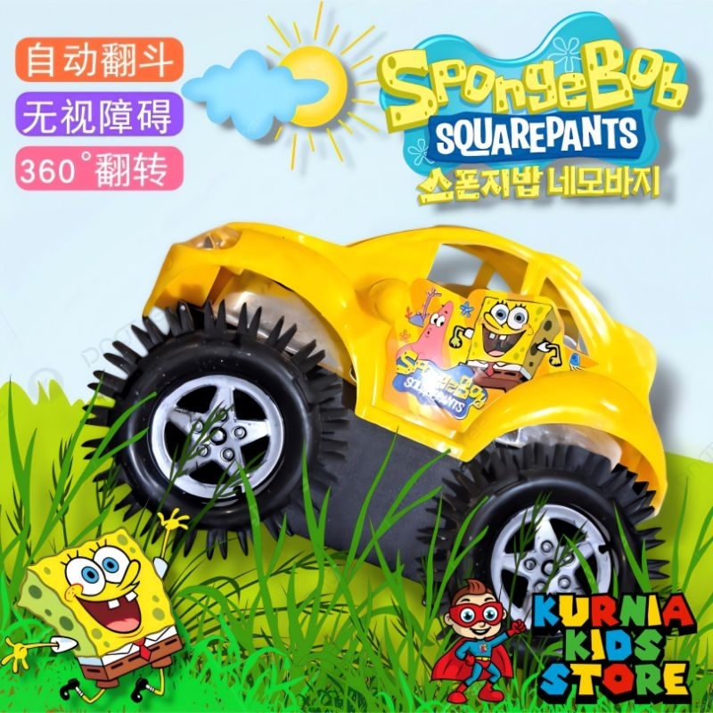 Mainan Mobil Jungkir Balik Karakter Spongebob 1102