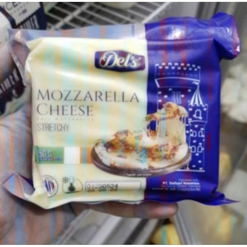 

KEJU MOZARELLA DELS CREAMY DAN STRETCHY 250GR / KEJU MOZARELLA DELS / KEJU