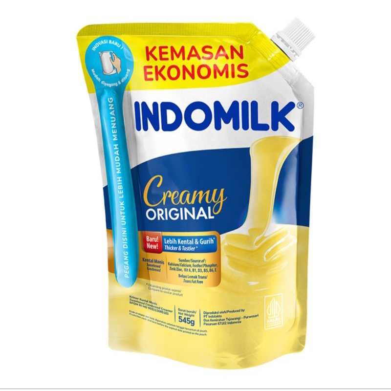 

INDOMILK Krimer Kental Manis Putih 545 g