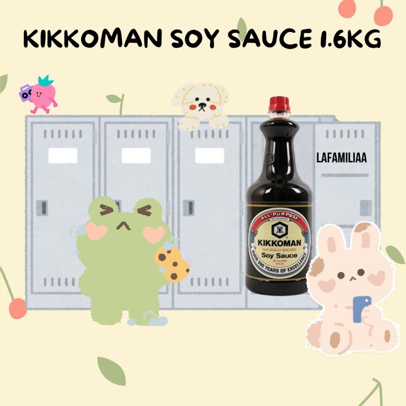 

Kikkoman Soy Sauce 1.6Kg