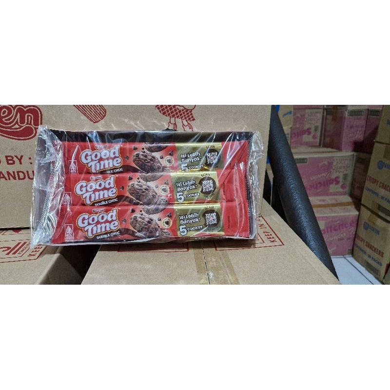 

goodtime good time box 2000 biskuit cookies coklat 26.5gr