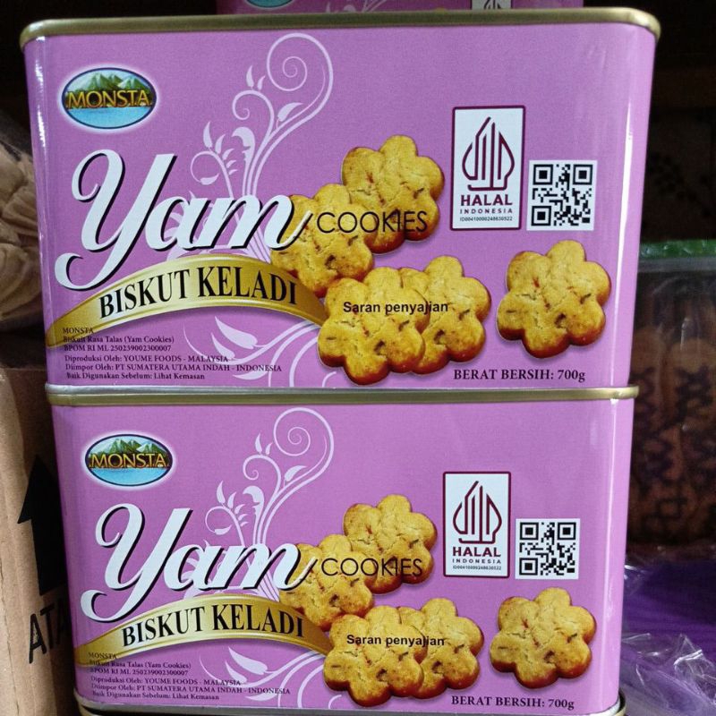 

kue keladi yam cookies monsta @700g