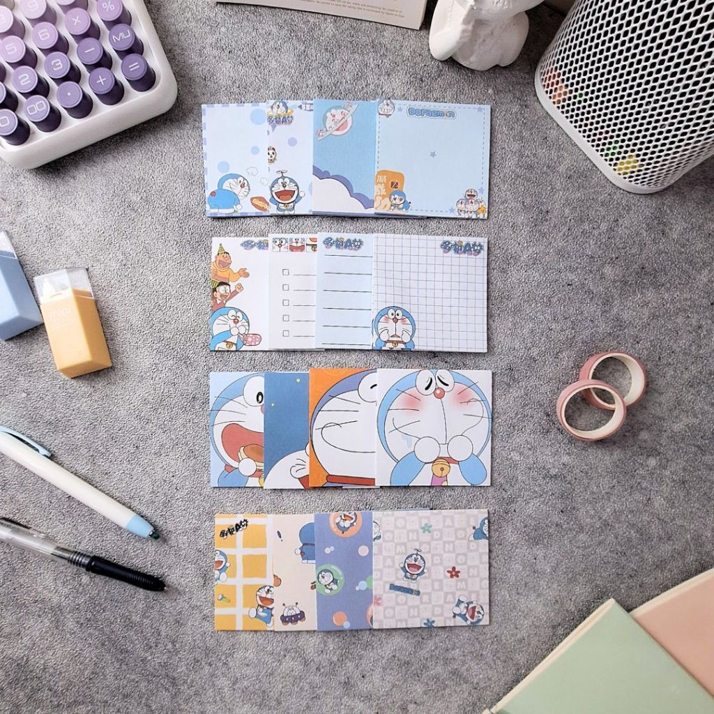 

DORAEMON AND FRIENDS Sticky Note / Sticky Note Memo Dengan Perekat 75x75 mm