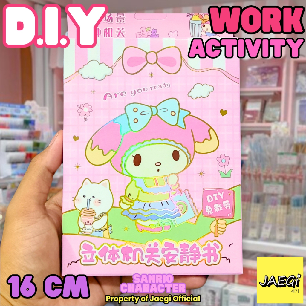 

JAEGi - DIY Quiet Book Work Activity Sanrio