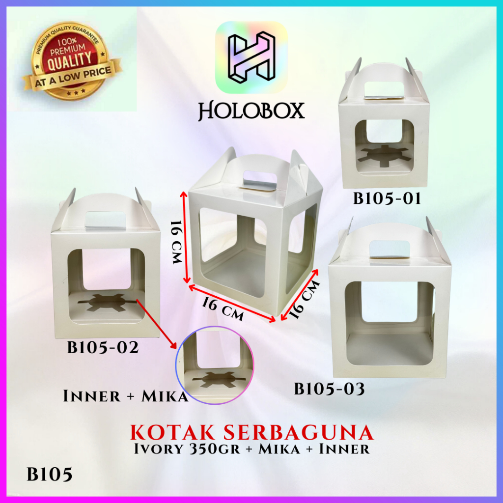 

Box Hamper - Gable Box - Kotak Serbaguna - B105