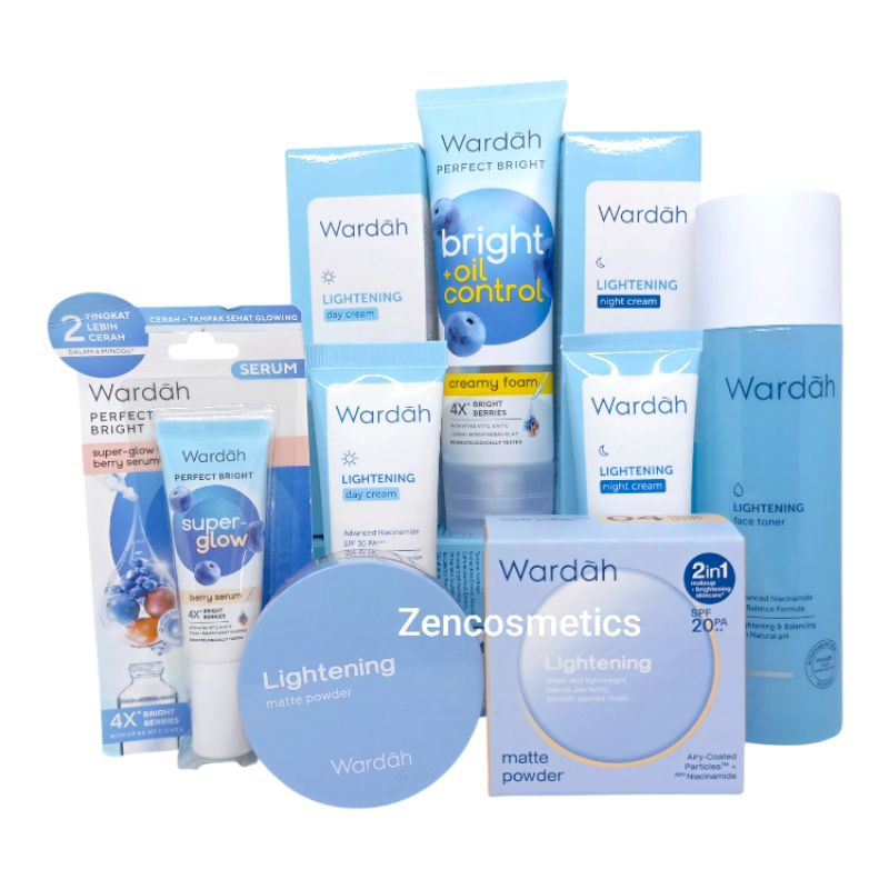 SHVA. Paket Wardah Untuk Kulit Berminyak/ Paket Skincare Untuk Flek Hitam/Glowing/ Wardah Paket