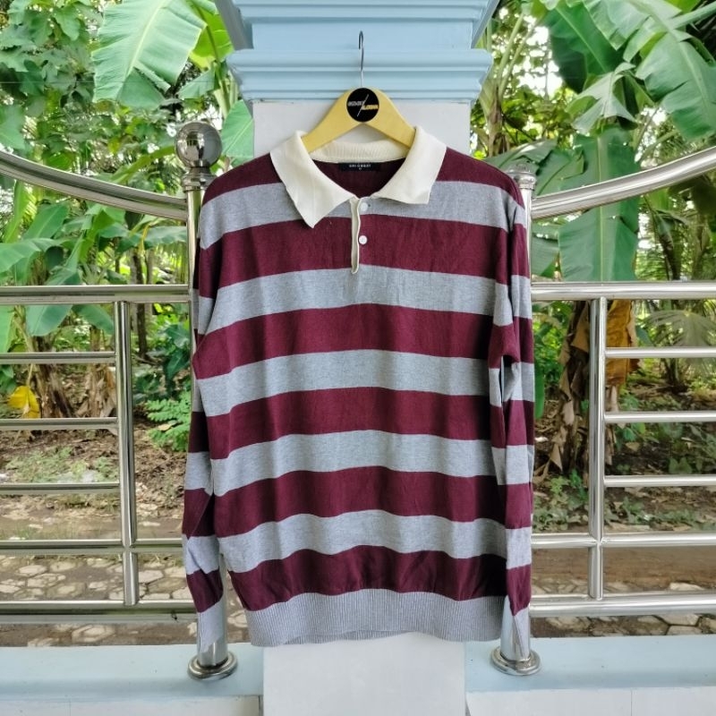 Long Sleeve / Polo Shirt / Vintage / Second / UNIONBAY