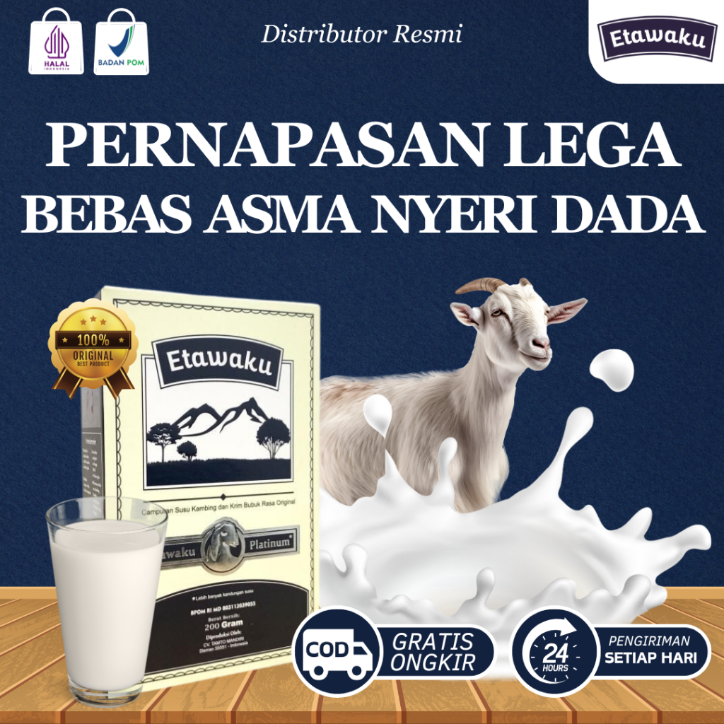 

ETAWAKU Sikat Habis Masalah Pernapasan Nyeri Dada Batuk Tak Kunjung Sembuh Legakan Napas Bebas Asma