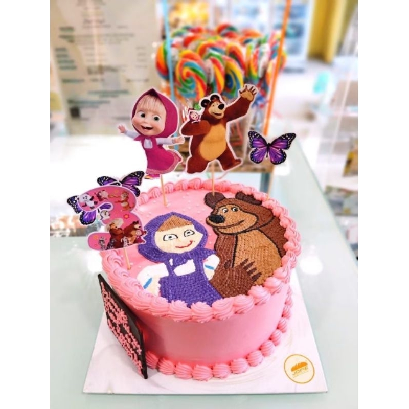 

Kue Ulang Tahun Marsha / Cake Marsha / Kue Ulang Tahun Anak