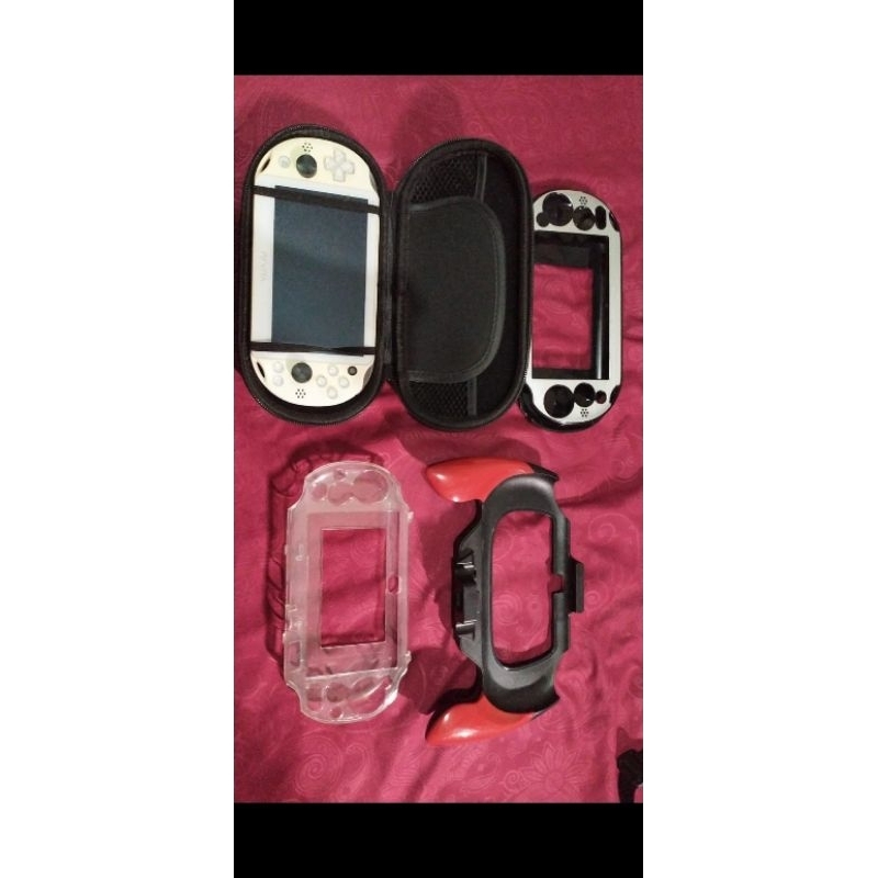 PS vita slim CFW white rare 128GB