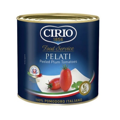 tomato peeled cirio pelati 3 kg