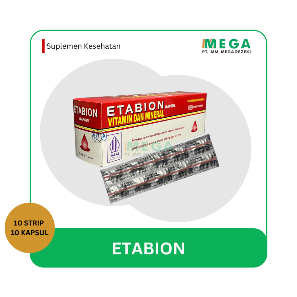 Etabion Kapsul Vitamin Dan Mineral