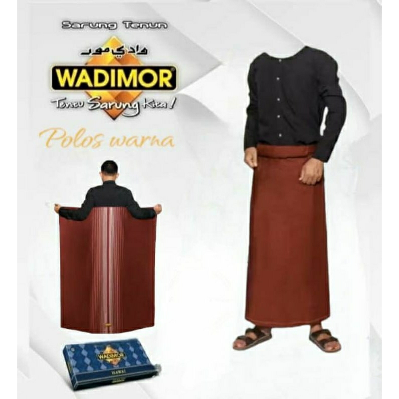 Sarung wadimor polos warna