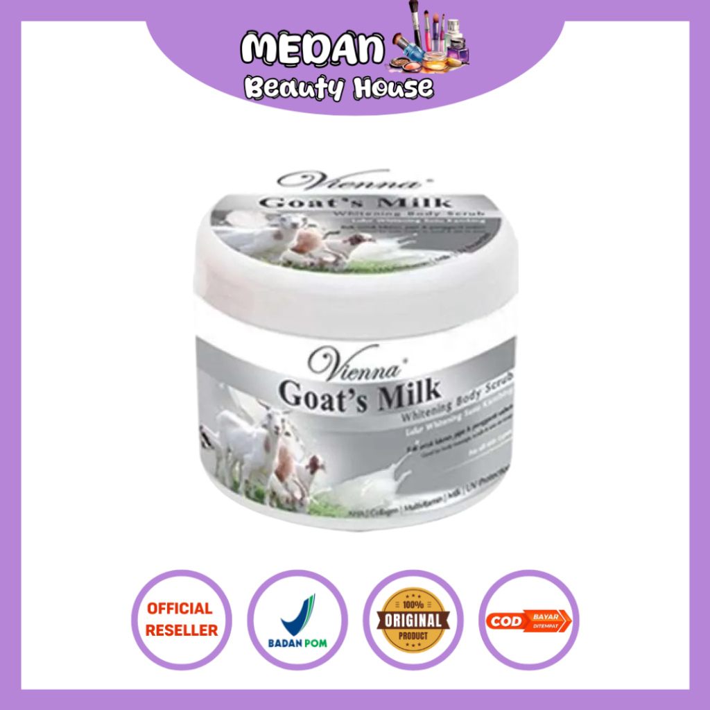 LULUR GOATS MILK VIENNA/ LULUR SUSU KAMBING