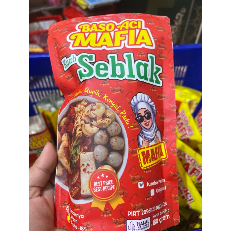 

Baso Aci Mafia Ayam Jumbo Pedas tulang rangu kuah seblak