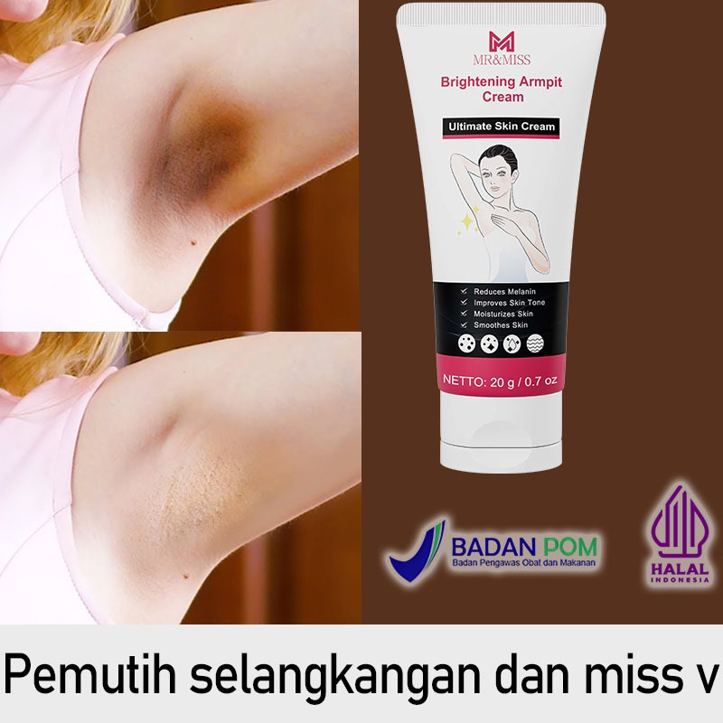 Pemutih selangkangan dan miss v Pemutih ketiak Pencerah selangkangan Pembersih selangkangan hitam 30