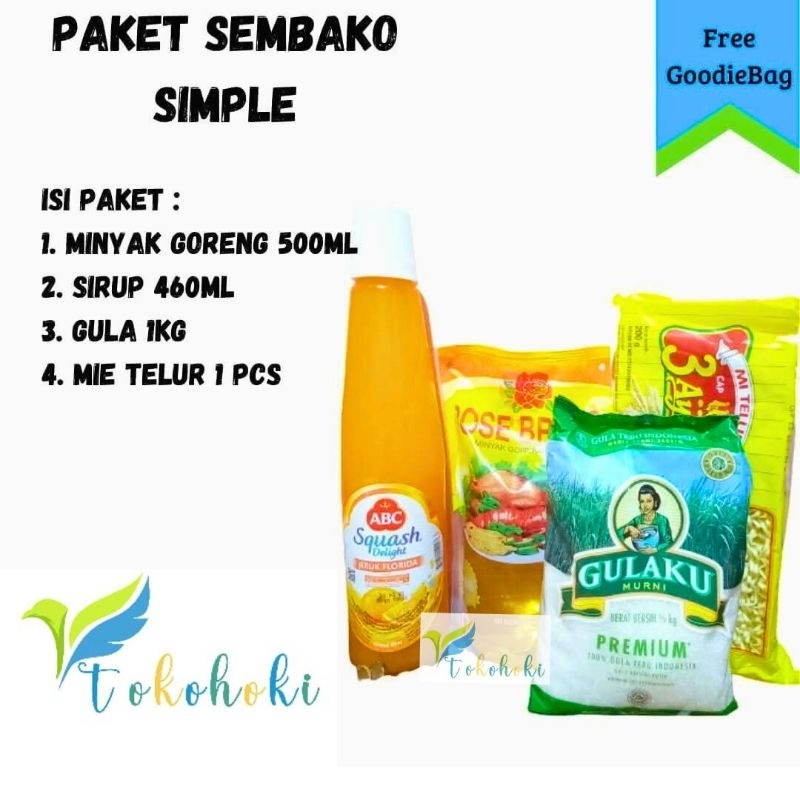 

PAKET SEMBAKO SIMPLE