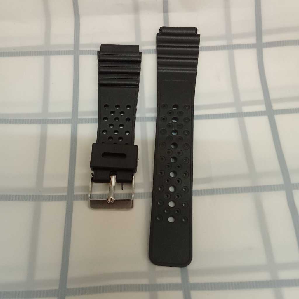 TALI JAM TANGAN/ STRAP BAHAN PLASTIK COCOK UNTUK JAM MEREK CASIO DAN SELURUH MEREK JAM