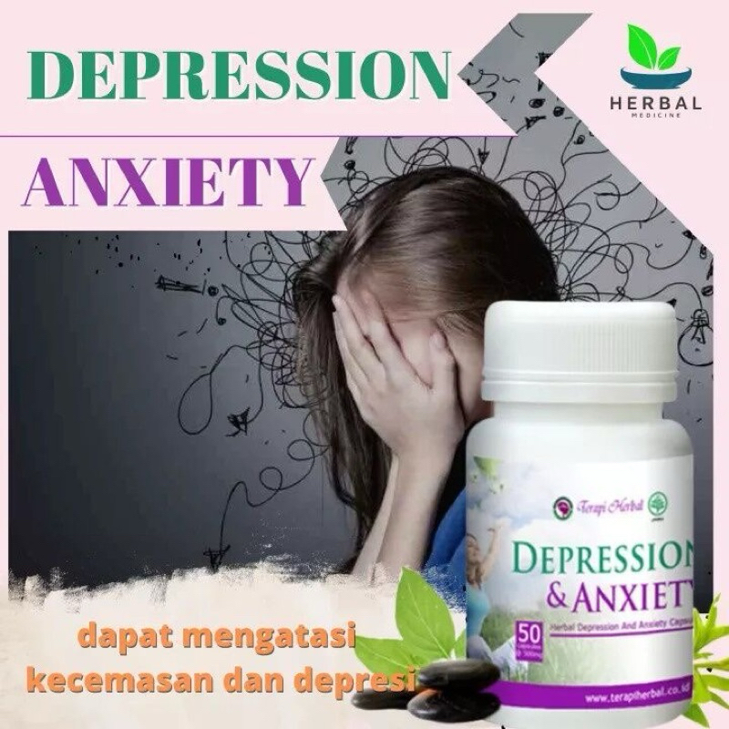 [ BISA COD ] OBAT TENANG HERBAL 100% ALAMI Untuk Atasi Gangguan Cemas, was-was, Stress dan Panik_Ber