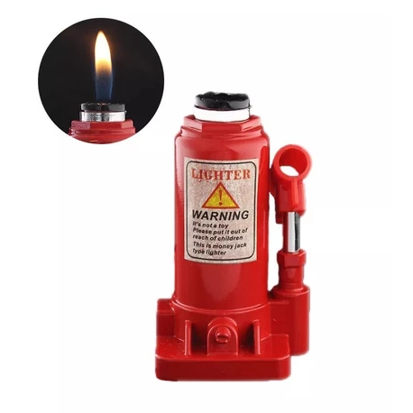 Korek Api Gas Unik Model Dongkrak Mobil Lighter Unik