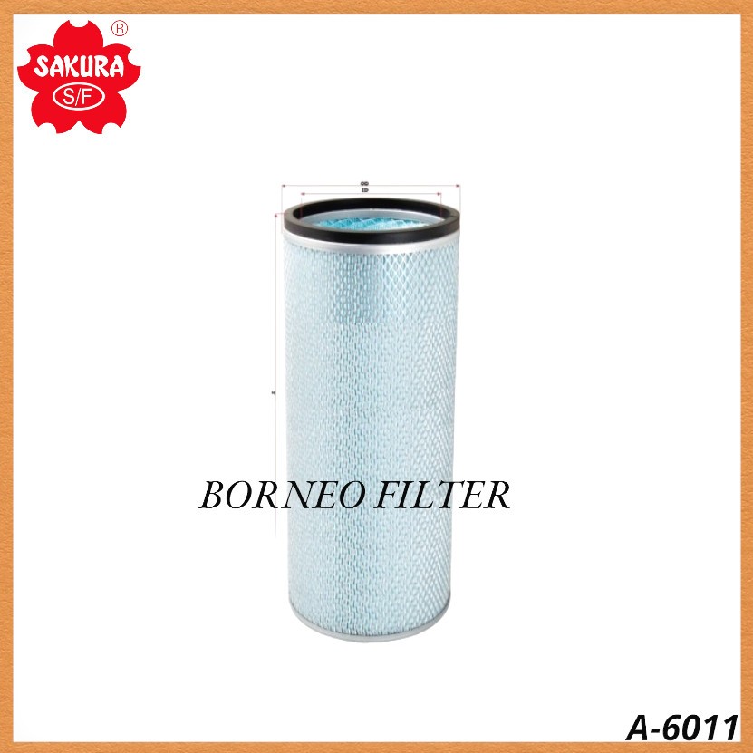 A-6011 Sakura Inner Air Filter Udara P127313 AF4699 SFA7313S JAE-88065 PA2708 JAE88065 A6011 1142151
