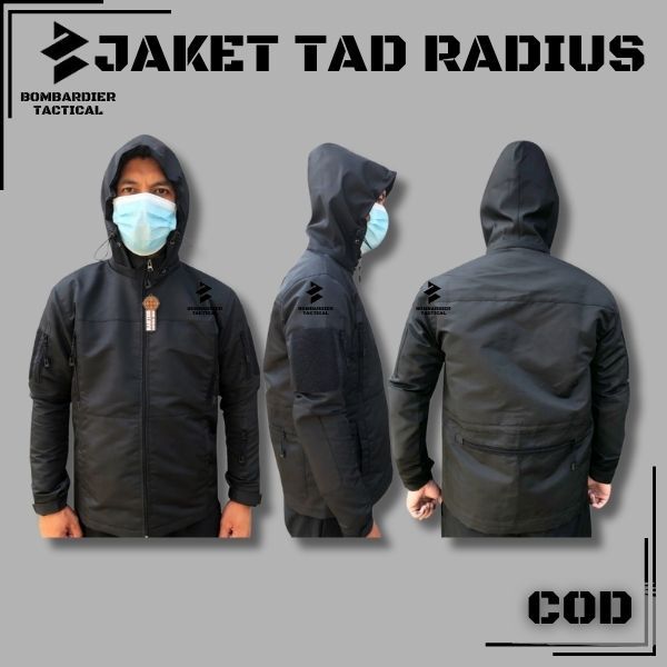 JAKET TAD PRIA ANTI AIR JAKET MOTOR JAKET OUTDOR JAKET ARMY TACTICAL