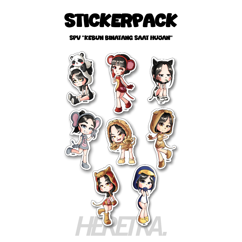 

STICKERPACK JKT48 SPV KEBUN BINATANG SAAT HUJAN FANMADE