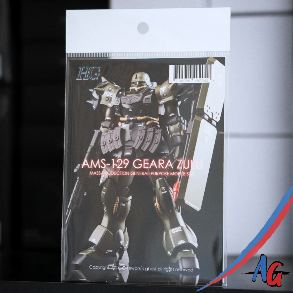 G-Rework HG Geara Zulu Water Decal Sticker