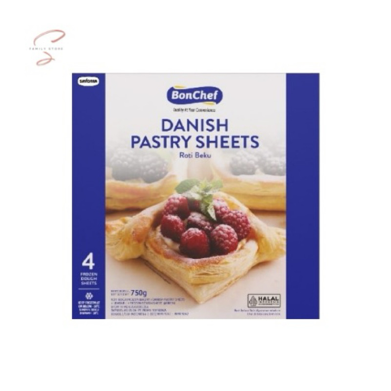 

Bonchef Danish Pastry Sheet 750gr
