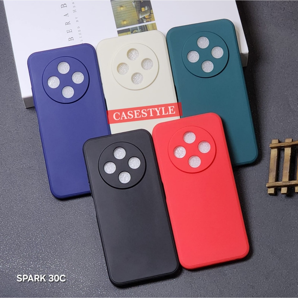 Case Tecno Spark 30C Tecno Spark 9T Softcase Candy Macaron Square Polos Case Tecno Spark 30C Tecno S
