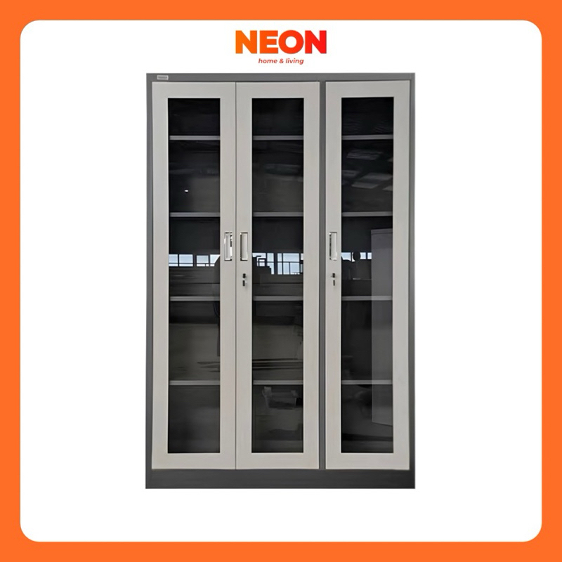 NEON Loker Besi 3 Pintu | Lemari File | Lemari Kantor | Lemari Arsip