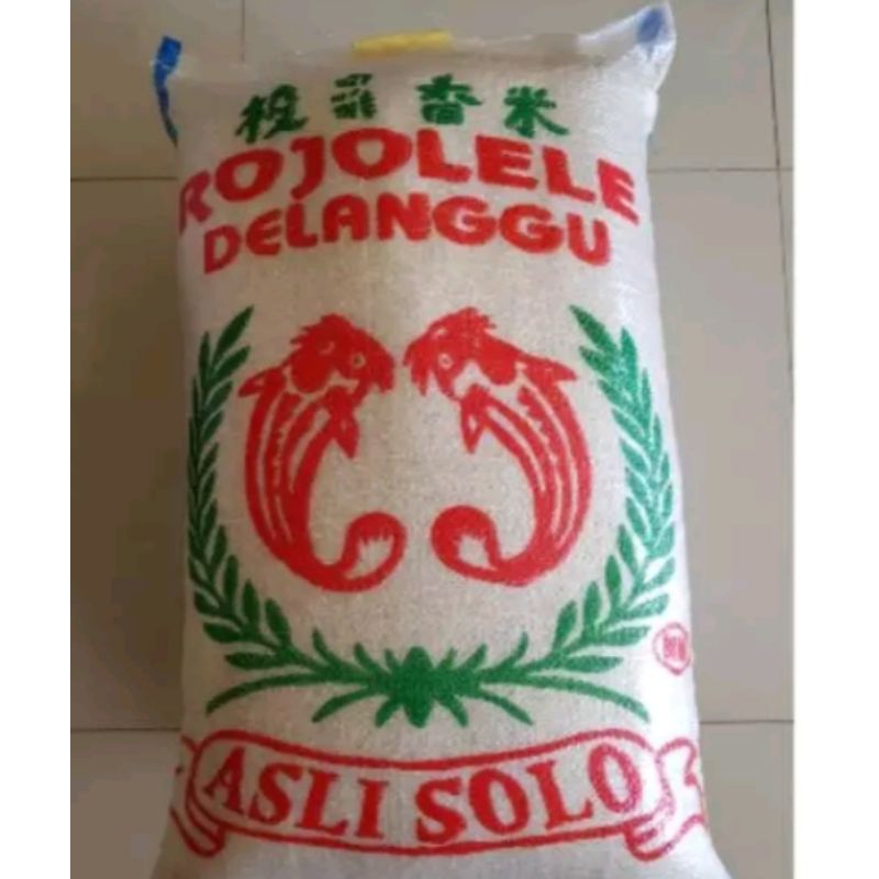 

beras cap merk rojolele Delanggu 20 kilo - free ongkir