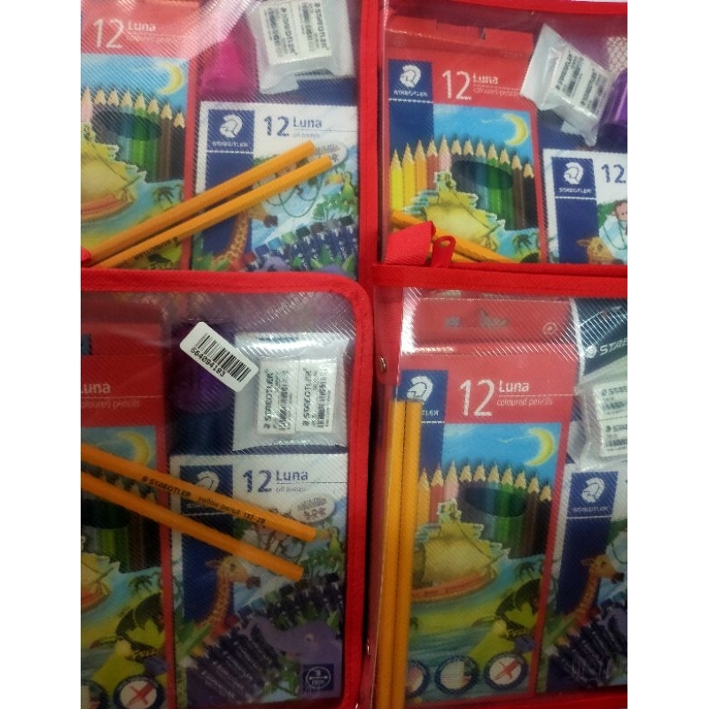 

paket set steadler menulis mewarnai toodler anak-anak kado suvenir ultah playgroup PAUD alat tulis lengkap komplit murah set