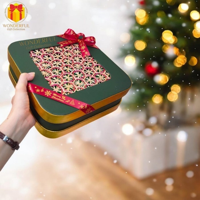 

Gift Box Natal / Christmas Hampers Hardbox / Box Rotan Anyaman NYM-22.22