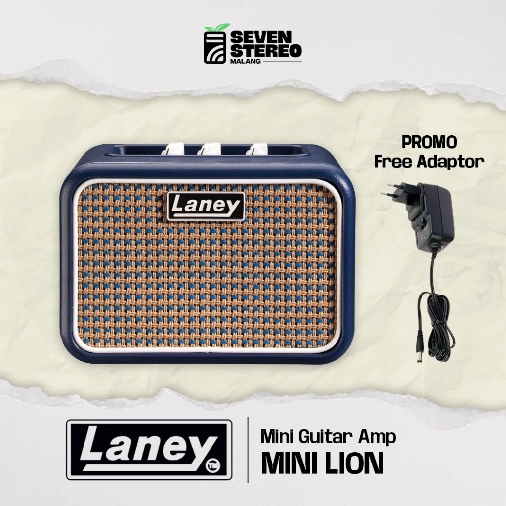 Laney Mini Lion Heart Mini Combo Amplifier - Ampli Gitar Kecil Mini Kamar dengan Efek Effects
