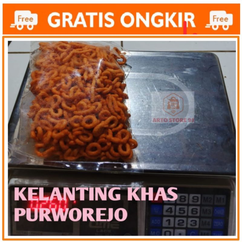 

kelanting singkong rasa balado khas kebumen 250gram