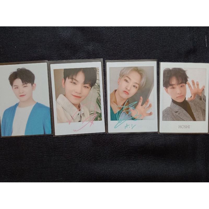 TC TRADING CARD JAPAN JEPANG SEVENTEEN HOSHI WOOZI