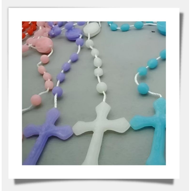 Kalung Rosario Katolik Fosfor Murah