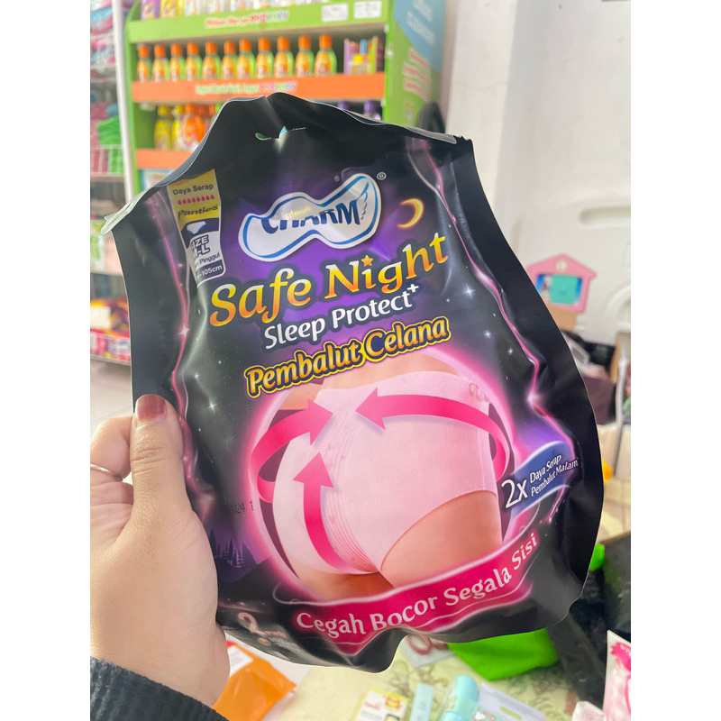 pembalut celana charm isi 2